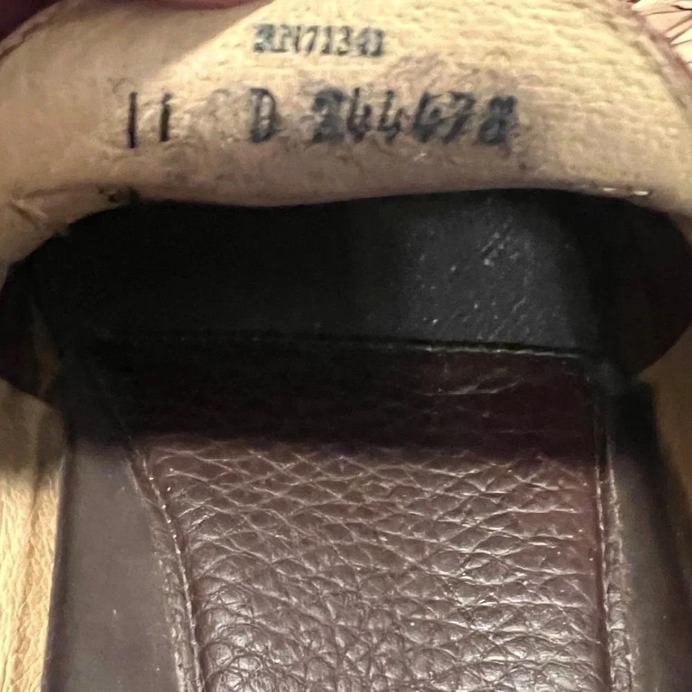 L.L. Bean Two-Tone Brown‎ Leather Loafers